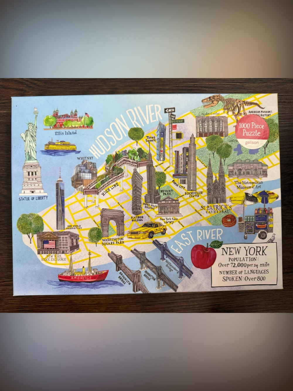 Galison New York City puzzle